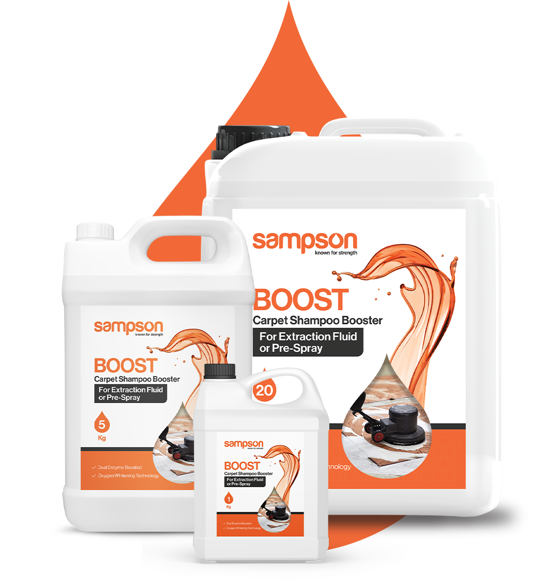 Sampson - Boost – Enzymated Stain Remover & Fabric Cleaner Litter