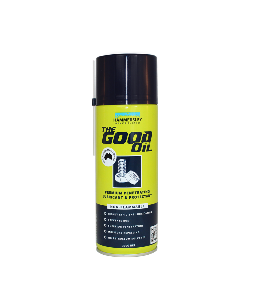 Hammersley The Good Oil – Non-Flammable Lubricant and Penetrant
