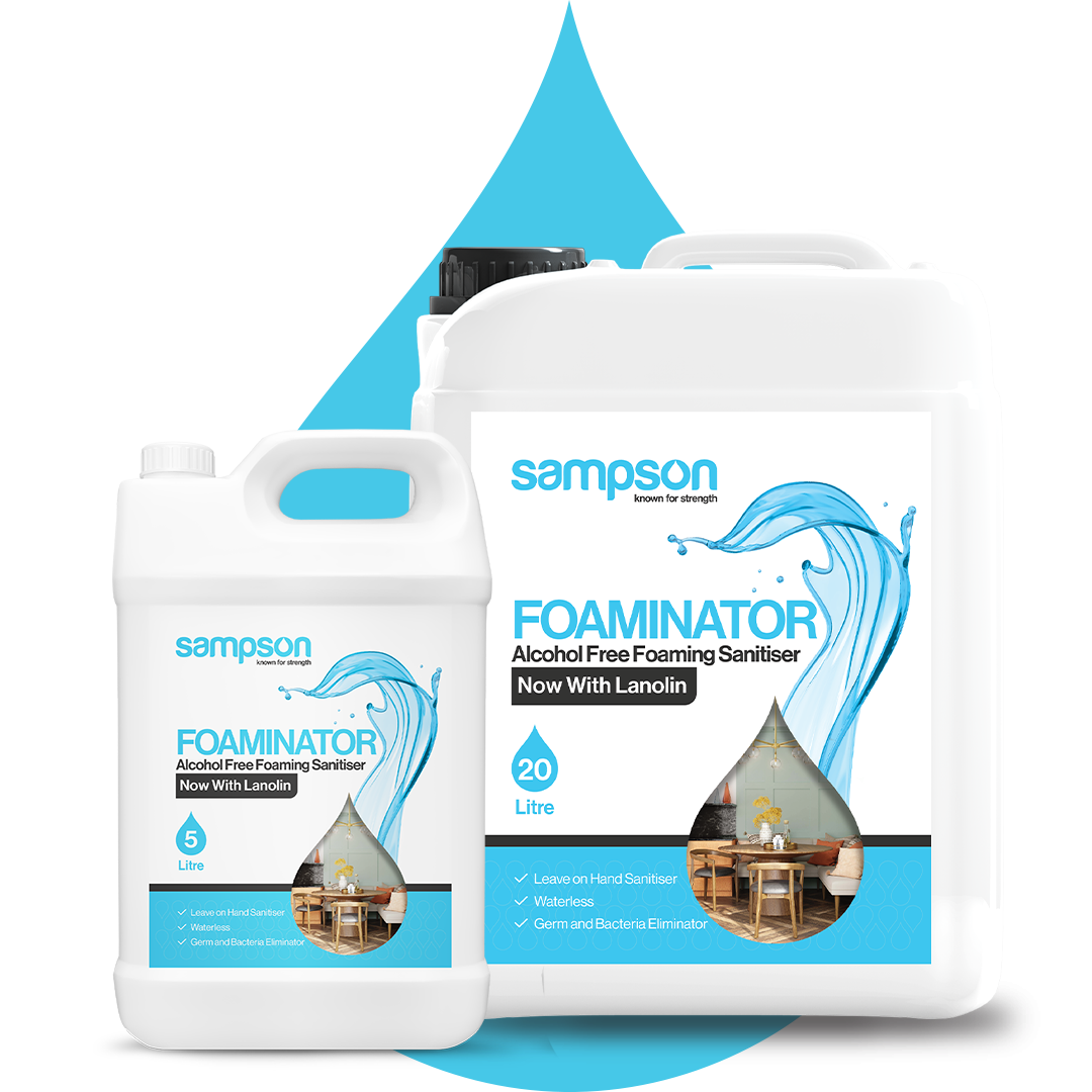 Sampson - Foaminator Germ and Bacteria Eliminator - Alcohol-Free Instant Hand Sanitiser