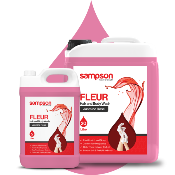 Sampson – Fleur Jasmine Rose Hair and Body Wash – Premium Cleansing Solution