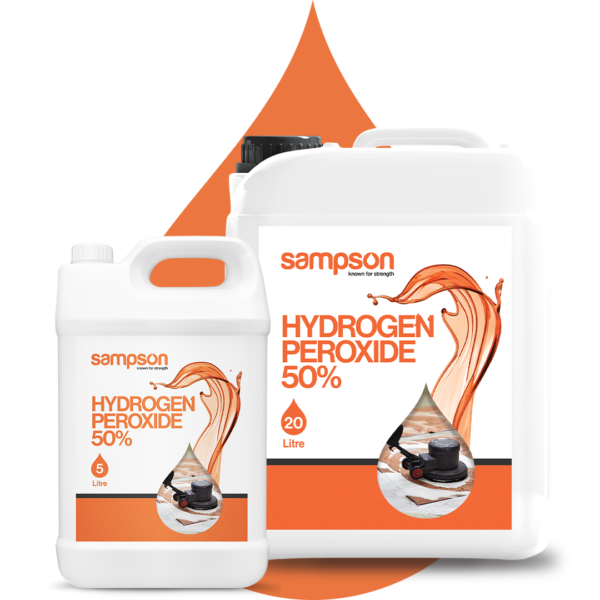 Sampson – Hydrogen Peroxide 50% – High-Strength Oxidising Solution