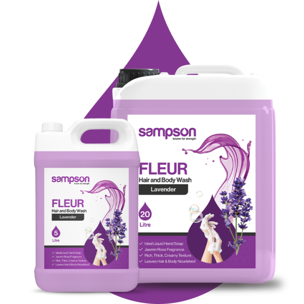 Sampson – Fleur Lavender Hair and Body Wash – Premium Cleansing Solution
