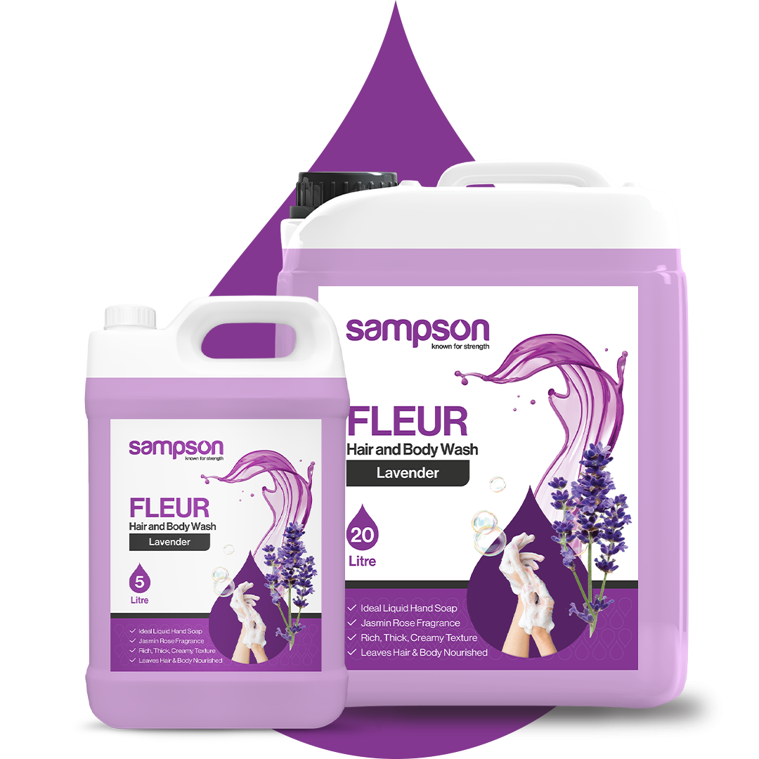 Sampson - Fleur Lavender Hair and Body Wash - Premium Cleansing Solution