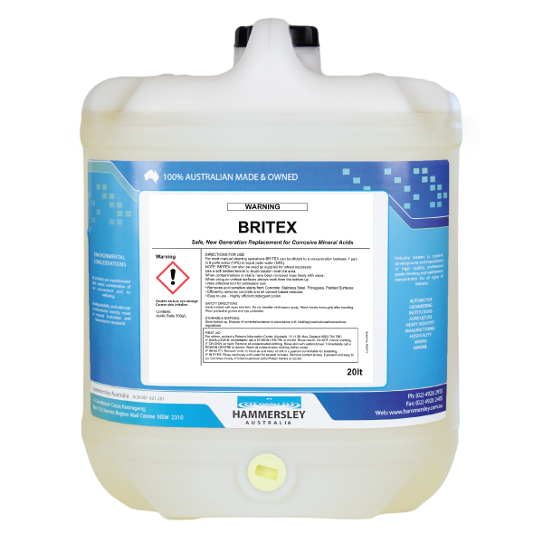 xxHammersley – Scalex – Inhibited Acid Concentrate – 1000 L IBC – Industrial-Strength Descaler