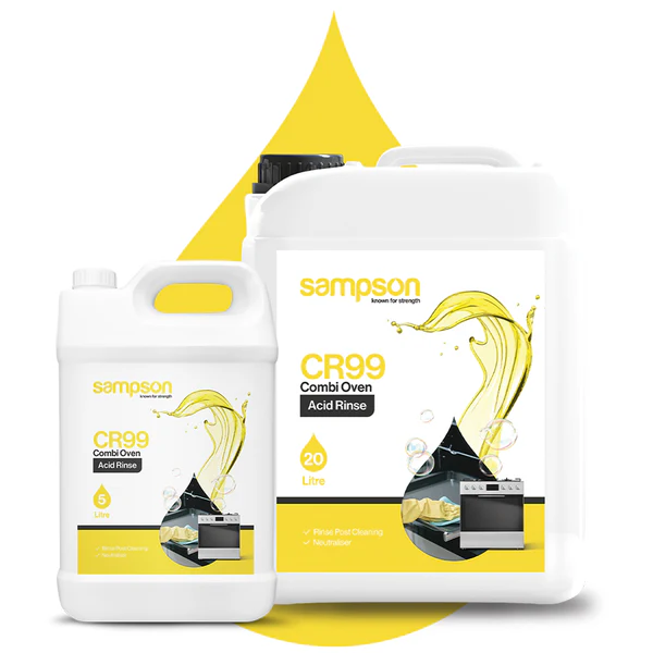 Sampson - CR99 Acid Rinse - Combination Oven Cleaner Neutraliser