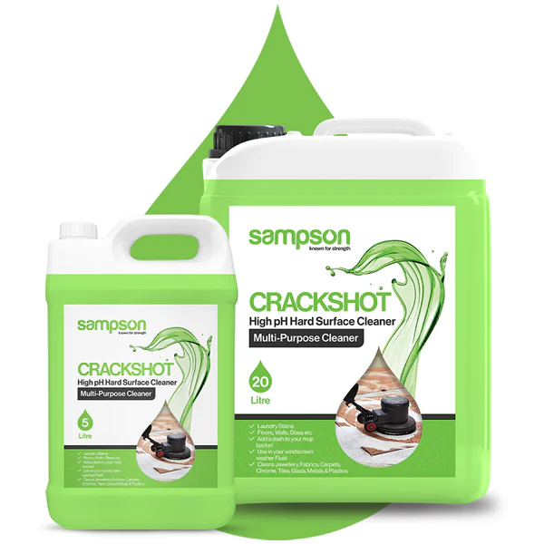 Sampson - Crackshot High pH Multipurpose Cleaner - Universal Hard Surface Cleaner