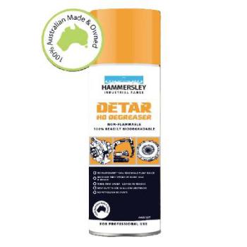 xxHammersley Detar – 400g Aerosol – Blackjack & Bitumen Degreaser – Non-Flammable, Non-DG