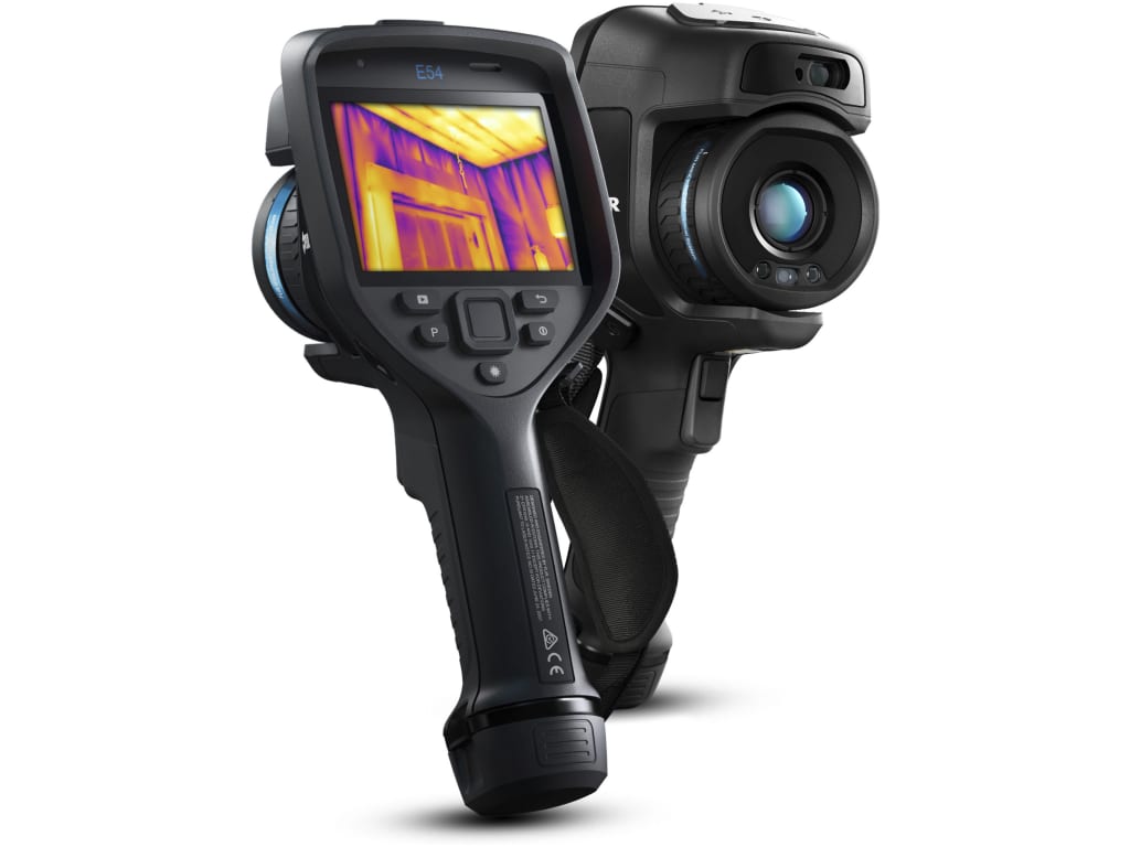 FLIR - E54 Thermal Imager - 320 x 240 Resolution with 24-Degree Fixed Lens
