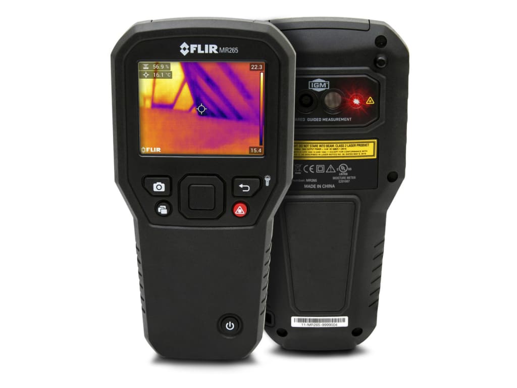 FLIR - MR265 Moisture Meter and Thermal Imager - 160 x 120 Resolution with MSX