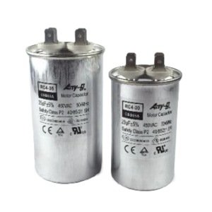 AllControls - HYRC4 Series RUN CAPACITOR METAL 450VAC - Motor Run Capacitor