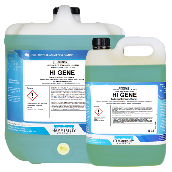 Hammersley Hi Gene – Acid Bactericidal Cleaner