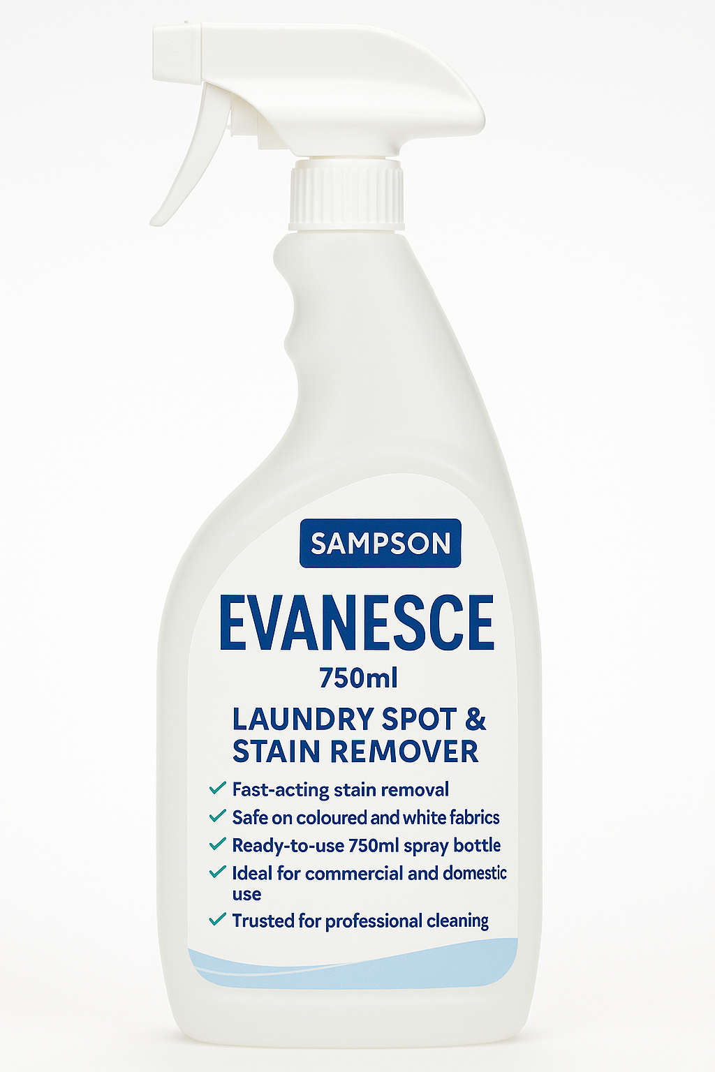 Sampson Evanesce 750ml – Laundry Spot & Stain Remover