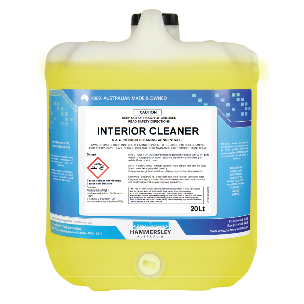 xxHammersley - Interior Cleaner - Water Based, Non-Caustic Litter