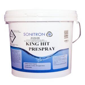 Sonitron King Hit Powdered Prespray - High-Performance Concentrated Carpet Cleaning Solution