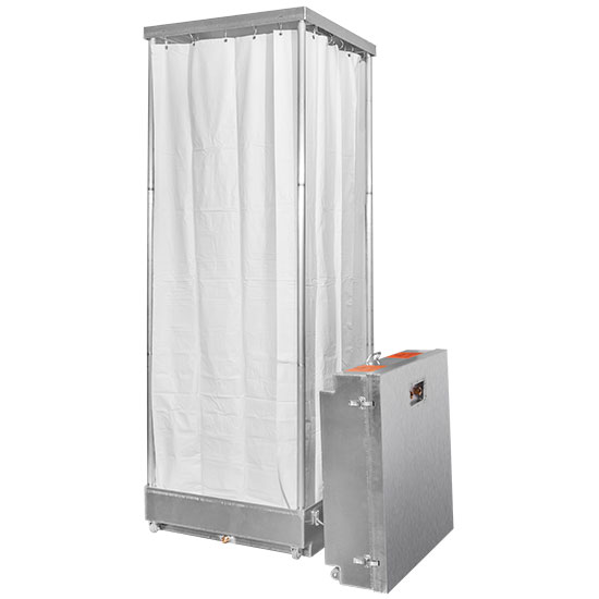 ICP Group Australasia Pty Ltd -Pop Shower - Portable Decontamination Shower - Easy Mobility & Quick Setup
