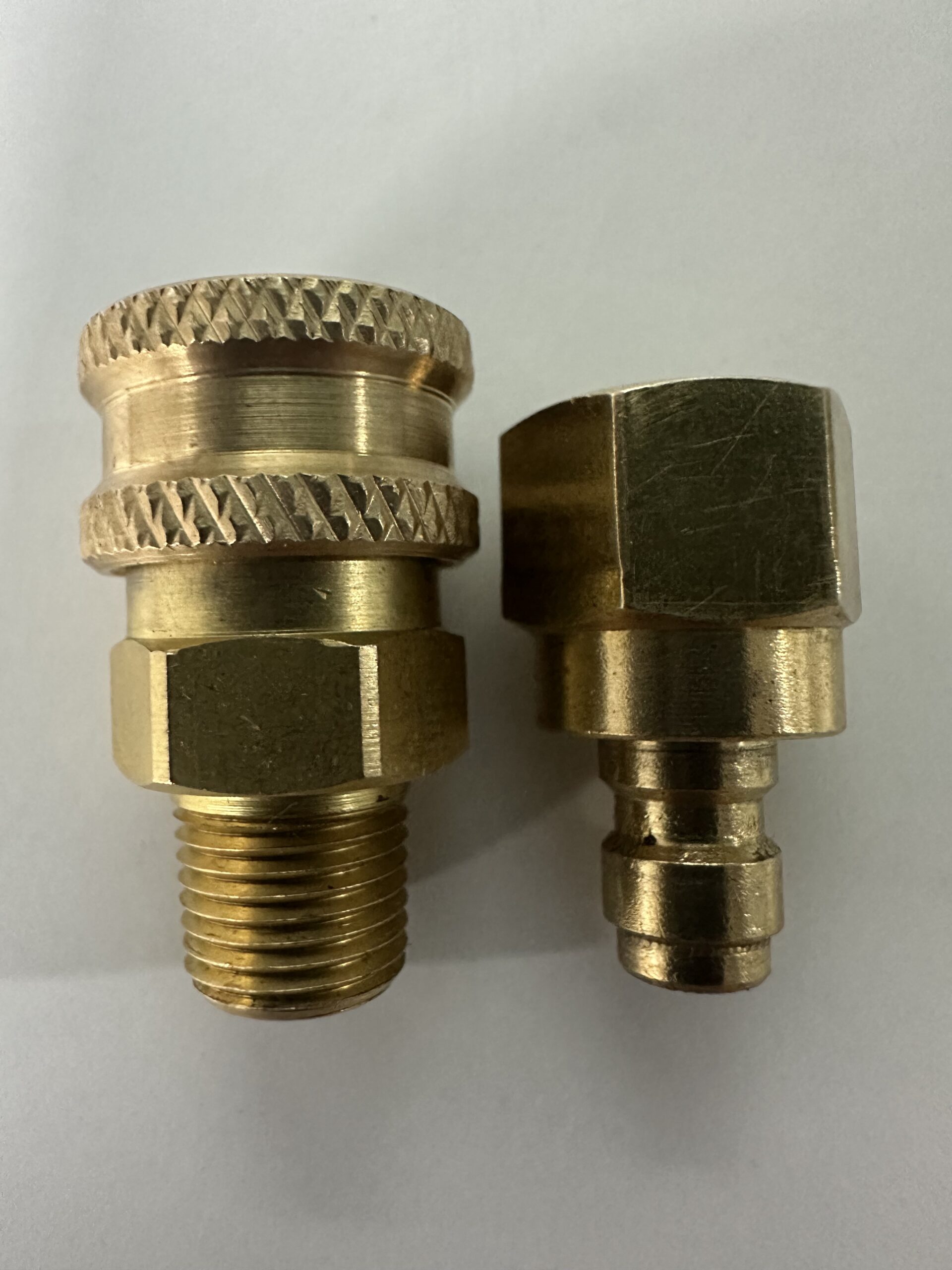 Quick Disconnect (QD) NPT 1/8" Brass - Premium Fittings