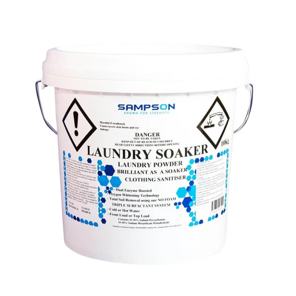 Sampson - Laundry Soaker for Colours and Whites - Fabric Stain Remover