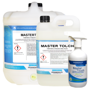 Hammersley Master Touch – Stainless Steel & Timber Polish