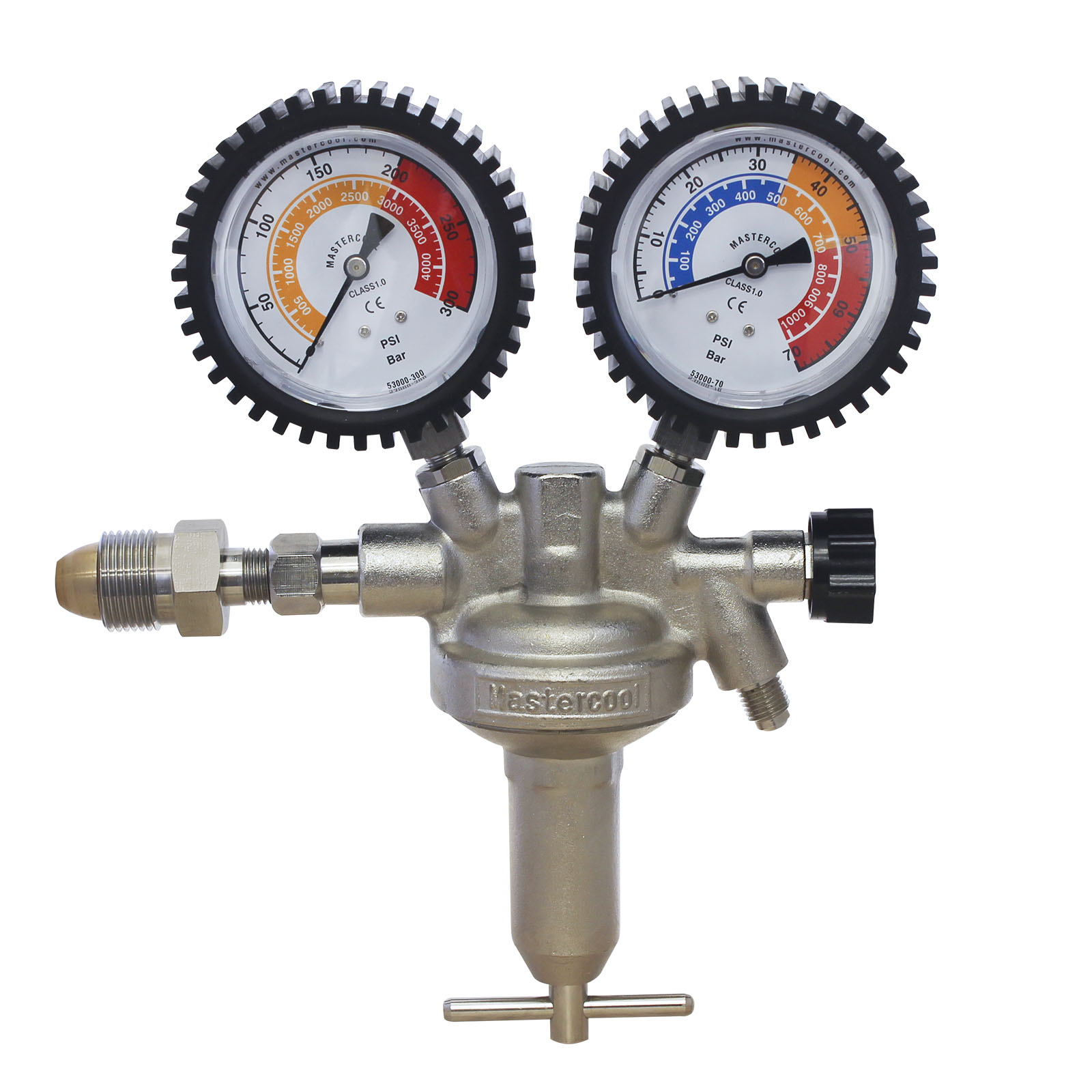 Mastercool - Nitrogen Pressure Regulator - Single Stage Regulator for HVAC/R Systems