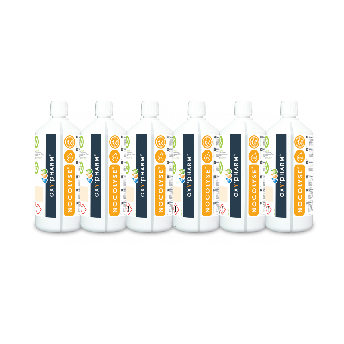 NOCOLYSE - MINT 1 Litre & 20L - Qty of 6 - Surface Cleaner and Sanitizer