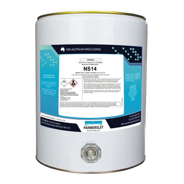 Hammersley - NS14 - Non-Flammable Electrical Cleaning Solvent