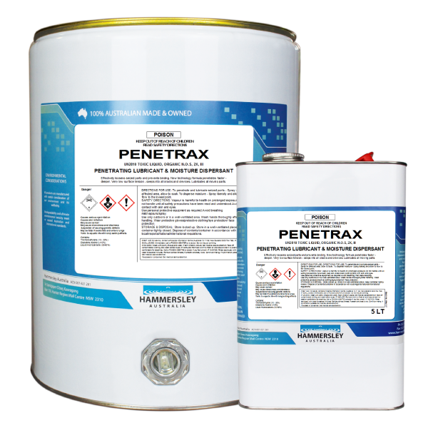 Hammersley – Penetrax – Penetrant, Lubricant & Water Displacer