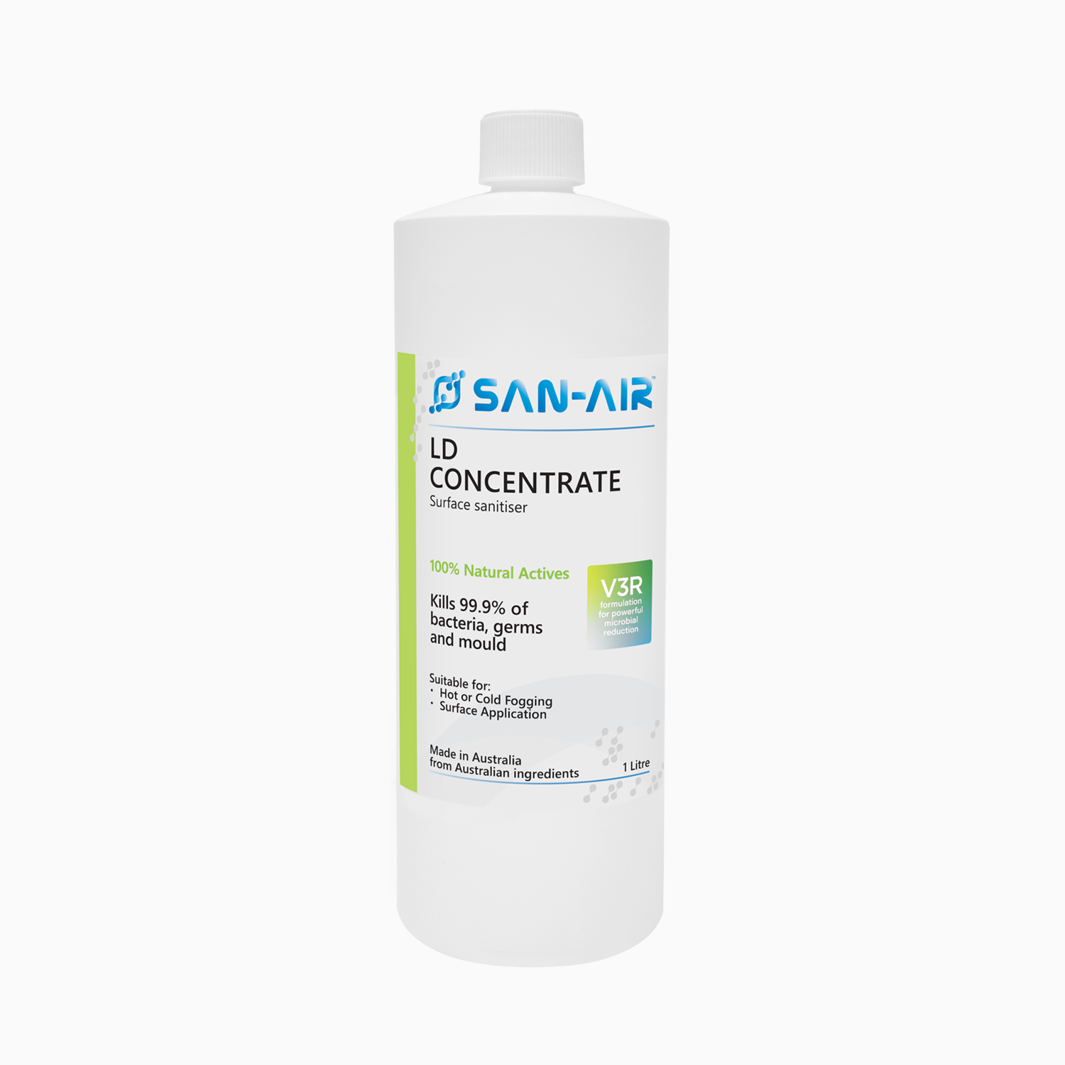 SAN-AIR - LD CONCENTRATE LIQUID - 5L, 15L - Mould and Bacteria Cleaner