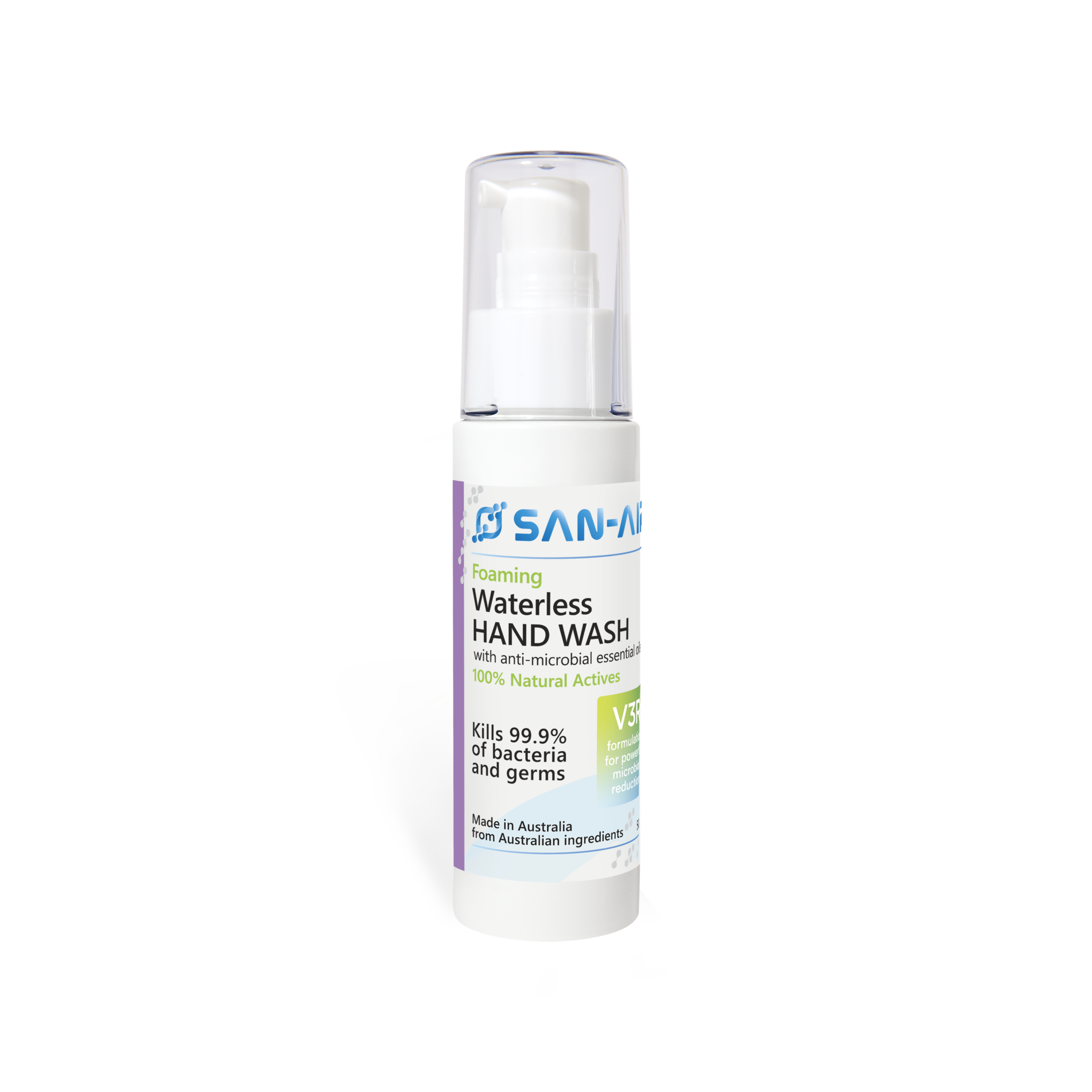 SAN-AIR - V3R WATERLESS HANDWASH - 50ml, 500ml, 5L - Hand Sanitizer