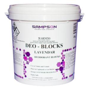 Sampson - DeoBlock Lavender - Odour Neutralising Blockette