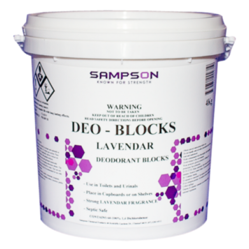 Sampson - DeoBlock Lavender - Odour Neutralising Blockette