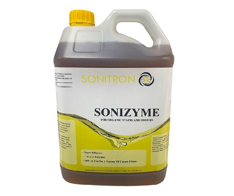Sonitron Sonizyme - Enzyme-Powered Stain & Odour Remover For Carpets and Upholstery