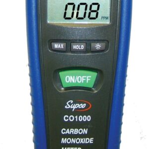 SUPCO - Carbon Monoxide Analyzer CO1000 - Measure CO in Work & Living Environments