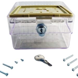 SUPCO - Thermostat Guard BTG-K - Clear Plastic Thermostat Guard for HVAC