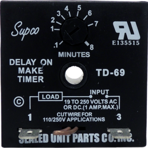 SUPCO - Time Delay Timer - On Break & On Make Timers for HVAC Systems