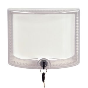SUPCO - Universal Thermostat Guard BTG-UN - Clear Plastic Protection for Thermostats