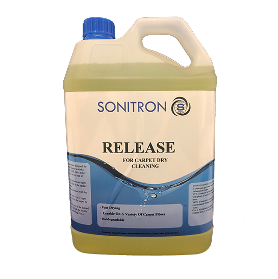 Sonitron Release - High-Solvent Mild Carpet Detergent Bonnet Cleaner