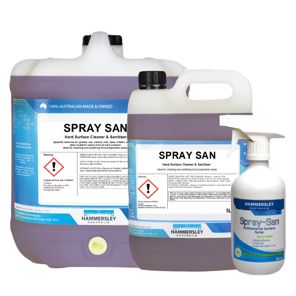 Hammersley Spray San – Anti Bacterial Surface Spray