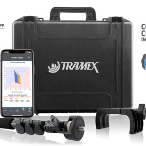 TRAMEX - CCIK Concrete Coatings Inspector Kit – Full Concrete Moisture & Dew Point Testing Kit with Bluetooth App