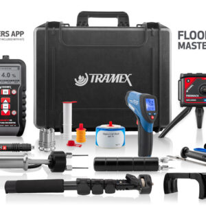 TRAMEX - FMK Flooring Master Kit – Complete Moisture, RH & Dew Point Testing System for Concrete & Wood