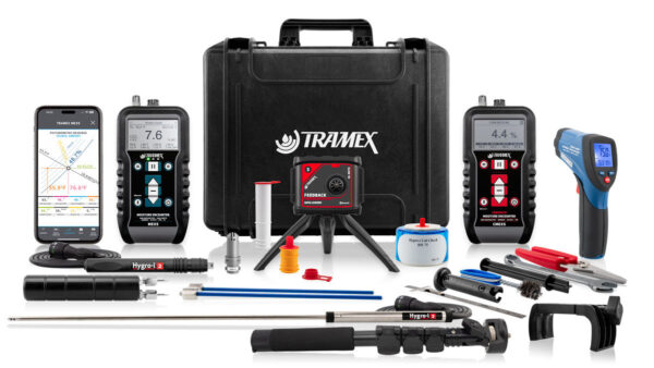 TRAMEX – WDMK-X Water Damage Restoration Master Kit X – Moisture & RH Mapping System