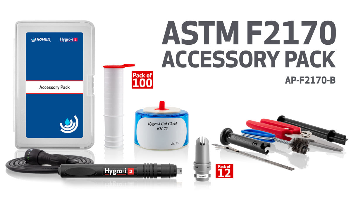 Tramex - AP-F2170 AP-F2170-B ASTM F2170 Accessory Pack - RH Testing Kit
