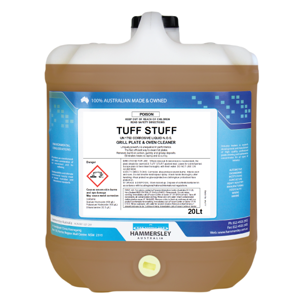 Hammersley Tuff Stuff – Grill & Hot Plate Cleaner