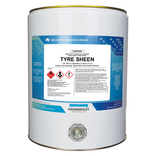 Hammersley Tyre Sheen - Tyre Shine & Protectant