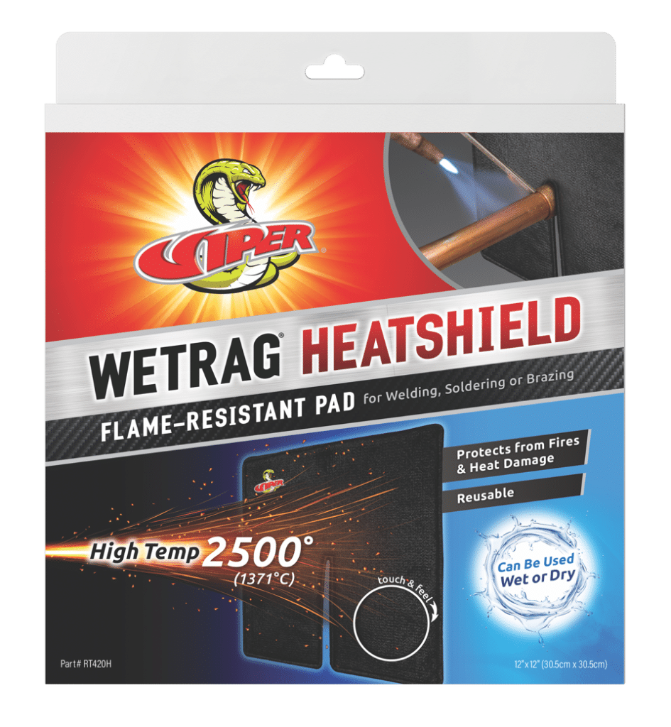 Viper - WetRag Heatshield - Flame-Resistant Shield for Welding, Soldering & Brazing