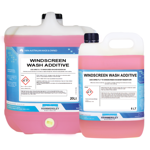 Hammersley Windscreen Wash Additive - Washer Bottle Additive