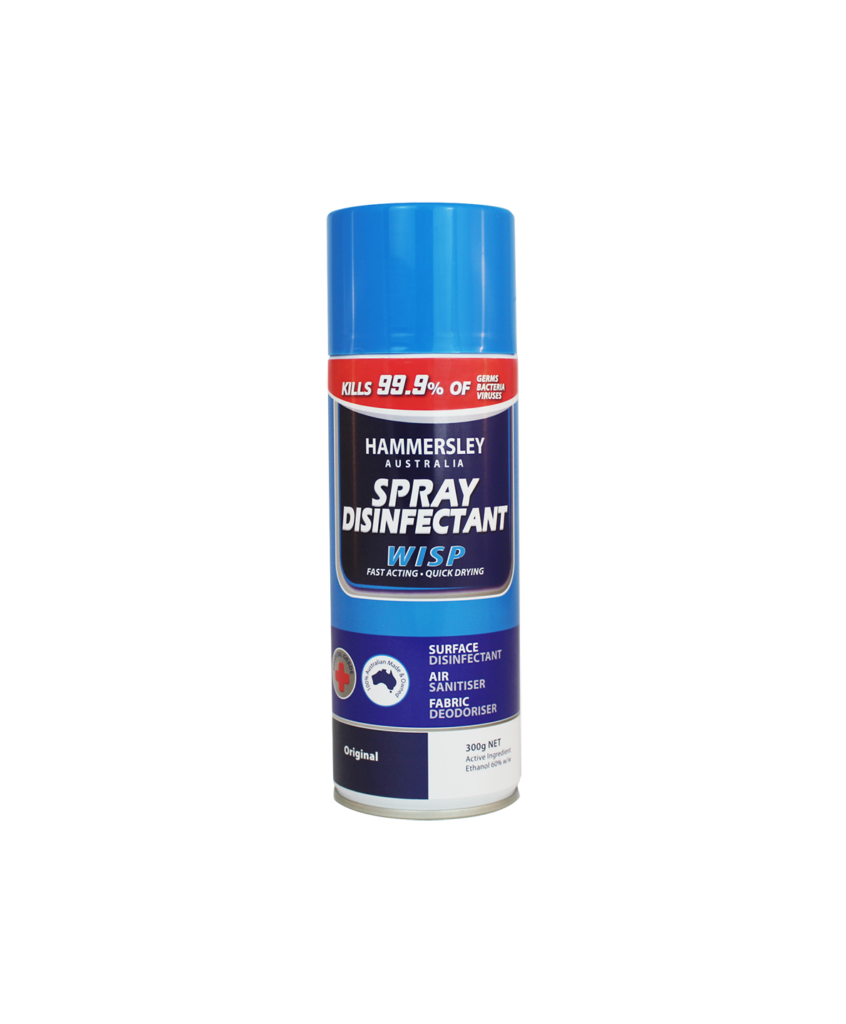 Hammersley Wisp Aerosol – Disinfectant Spray & Deodoriser