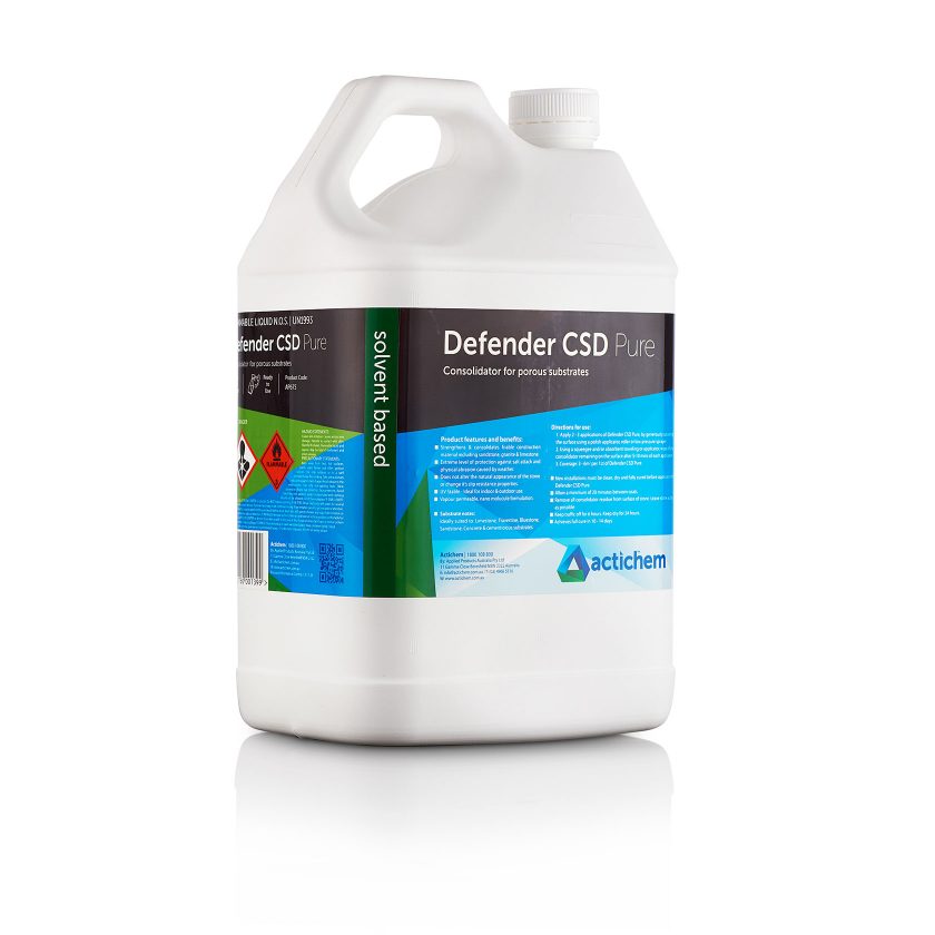 Actichem Defender CSD Pure - Proprietary Impregnating Sealer and Stone Strengthener