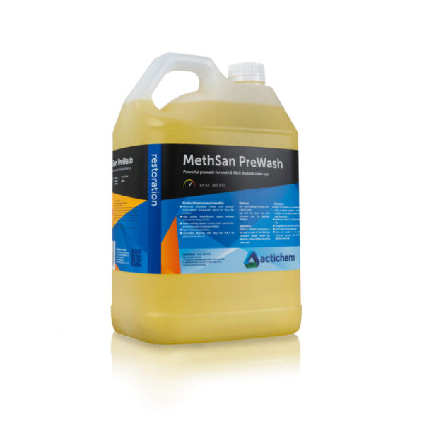 Actichem MethSan PreWash – Pre-Wash Detergent Emulsifier for Drug Lab Remediation