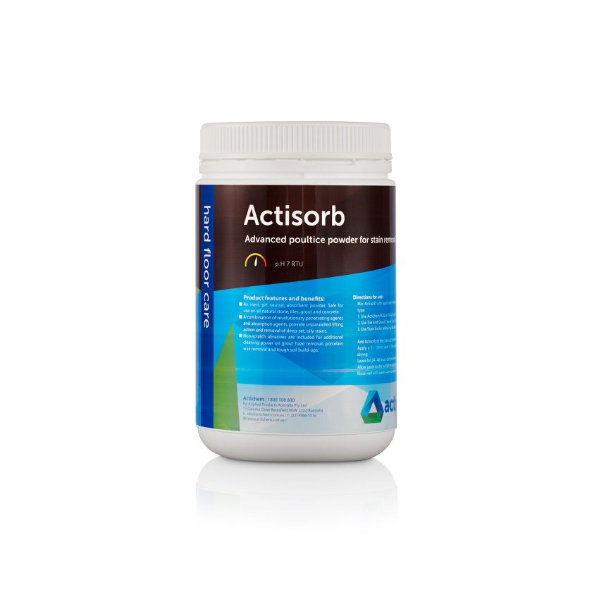 Actichem Actisorb - New Technology Stain Absorbing Poultice Powder