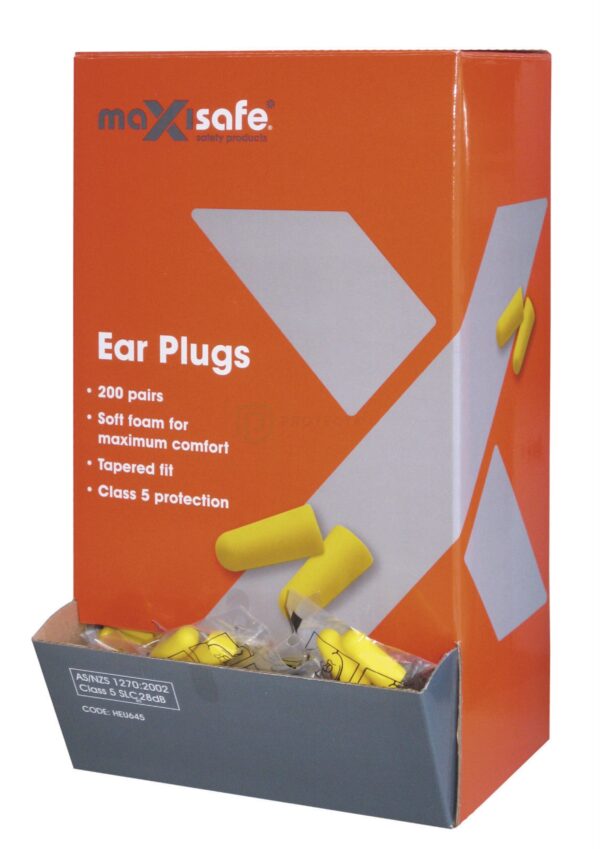 Tapered Earplugs – Class 5